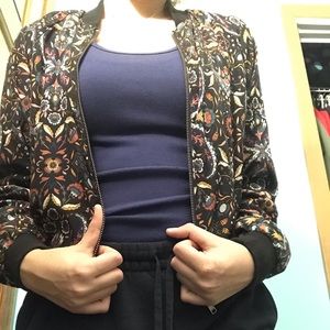 Double sided bomber jacket